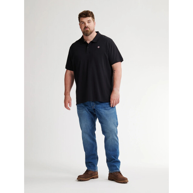 Petrol Industries Heren polo m-3050-pol0020- 9999 black Petrol Polo M 3050 POL0020 9999Black large