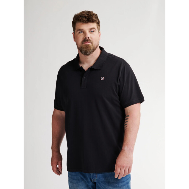 Petrol Industries Heren polo m-3050-pol0020- 9999 black Petrol Polo M 3050 POL0020 9999Black large
