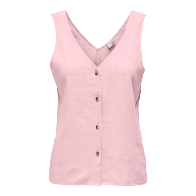Jacqueline de Yong Say s/l linen v-neck top 15317387 large