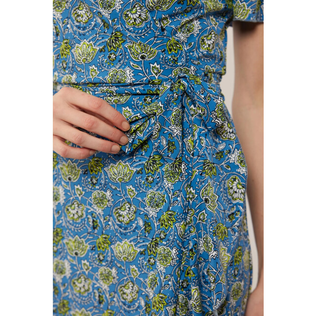 G-Maxx Anastasia jurk korenblauw 24ZZG05-612734 large