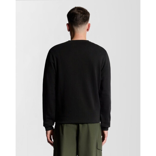 Lyle and Scott Ml2332v graphic cheers to tradition - crew neck dark navy sweater  Dark Navy/ML2332V Graphic Crew Neck large