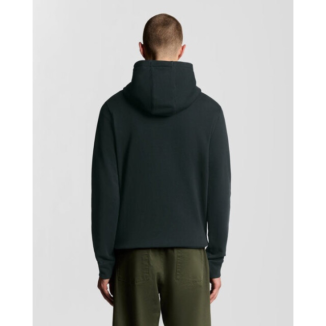 Lyle and Scott Ml2333v graphic hoodie espresso heren sweat Espresso/ML2333V Graphic Hoodie large