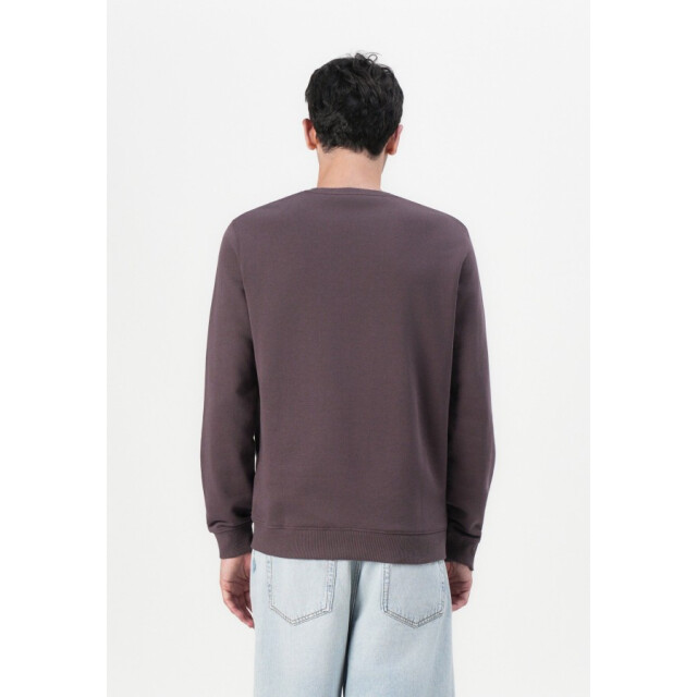 Lyle and Scott Ml424vog crew neck sweat espresso heren sweater Espresso/ML424VOG Crew Neck Sweat large