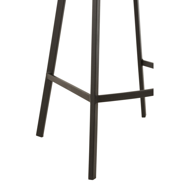 J-Line Barstool olivier textile/metal dark green 15493 large