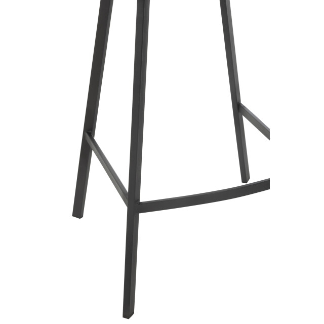 J-Line Bar chair kent metal/polyester brown 46338 large