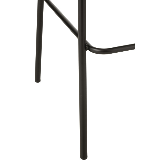 J-Line Bar chair lone ply wood/metal black/grey 45757 large