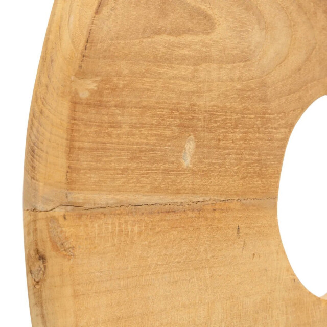 Bazar Bizar The teak disc on stand l JAAM030N-L large