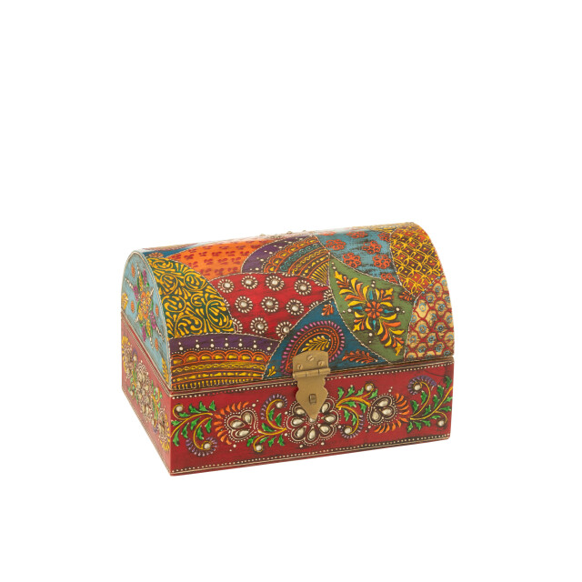 J-Line Box rectnagle delhi mango wood mix 50570 large