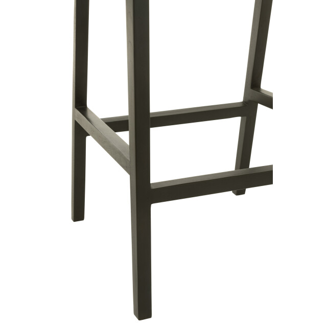 J-Line Barstool emma teak black/brown 43760 large