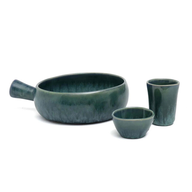 Bazar Bizar The aqua sauce bowl xs set of 4 POCE085Bl-SET4 large