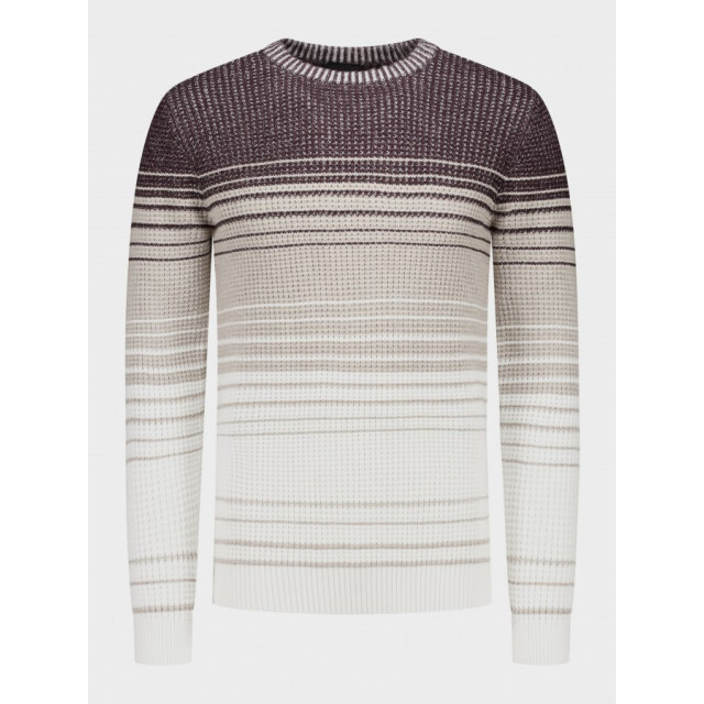 Saint Steve Brent 240903 80012 plum melange heren trui 80012 Plum Melange/BRENT 240903 large
