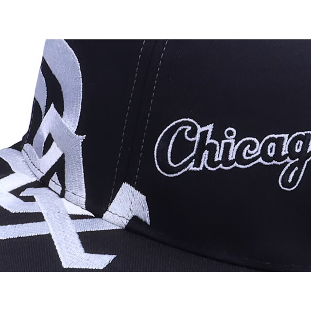 Twins Enterprise Chicago white sox big text mlb vintage /grey snapback MLB large