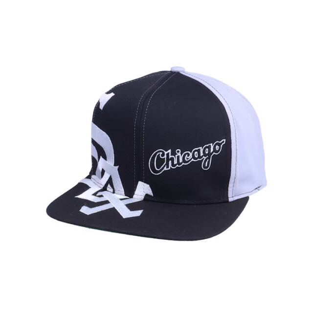 Twins Enterprise Chicago white sox big text mlb vintage /grey snapback MLB large