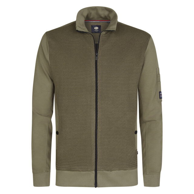Petrol Industries Men sweater collar zip M-3050-SWC369 large