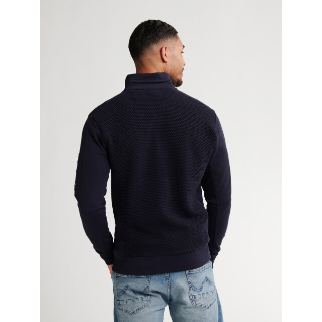 Petrol Industries Men sweater collar zip M-3050-SWC369 large