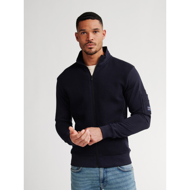 Petrol Industries Men sweater collar zip M-3050-SWC369 large
