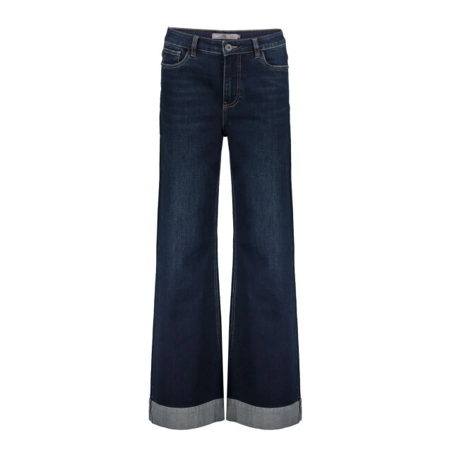 Geisha 51544-10 850 jeans wide turn-up black denim tinted 51544-10 850 large