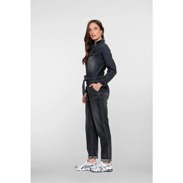Geisha 51512-10 805 jeans jumpsuit grey denim 51512-10 805 large