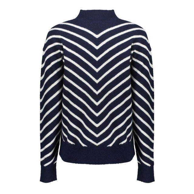 Geisha 54504-10 675 pull stripes turtleneck navy/offwhite 54504-10 675 large
