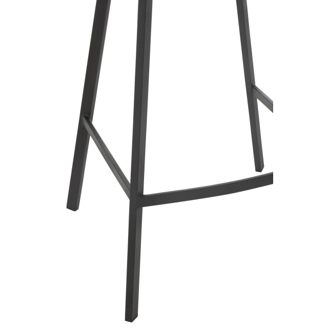 J-Line Bar chair kent metal/polyester brown 46340 large