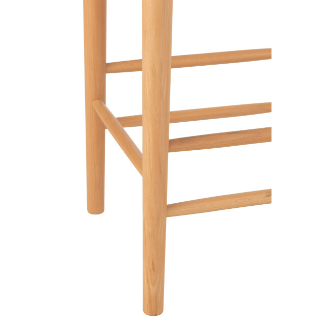 J-Line Bar chair orient beech wood/rope natural 46022 large