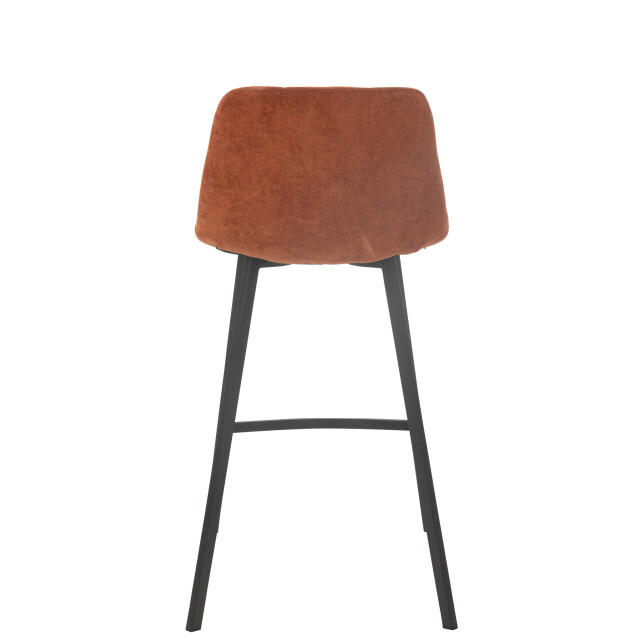 J-Line Bar chair kent metal/polyester rust 46344 large