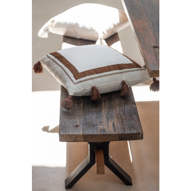 J-Line Bench vintage wood brown 30912 large