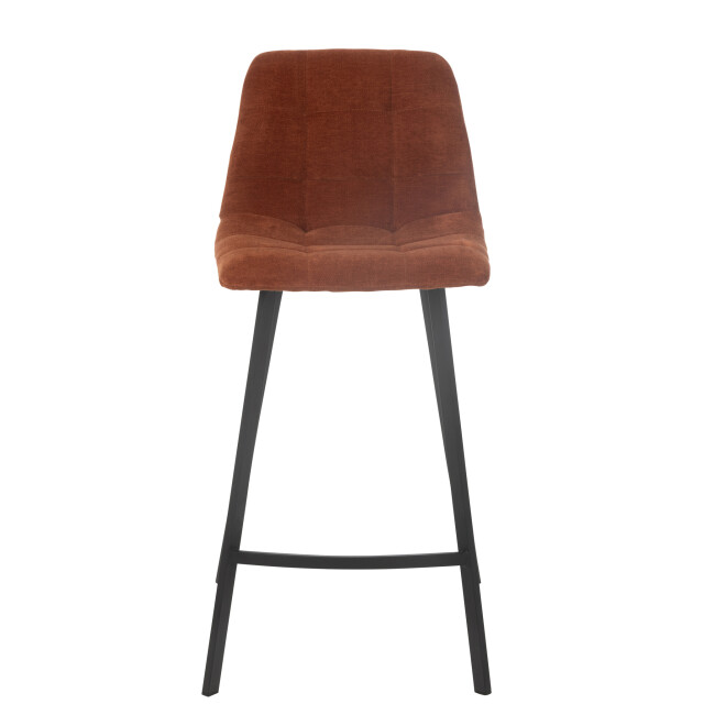 J-Line Bar chair kent metal/polyester rust 46344 large