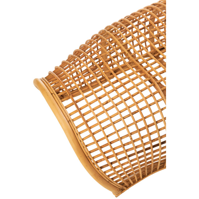 J-Line Bench roni rattan natural 11267 large