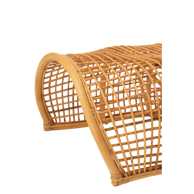 J-Line Bench roni rattan natural 11267 large