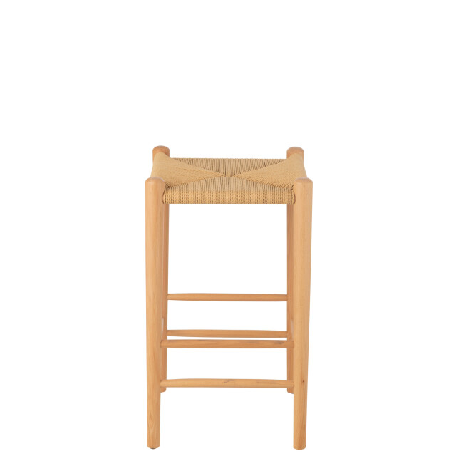 J-Line Bar chair orient beech wood/rope natural 46022 large