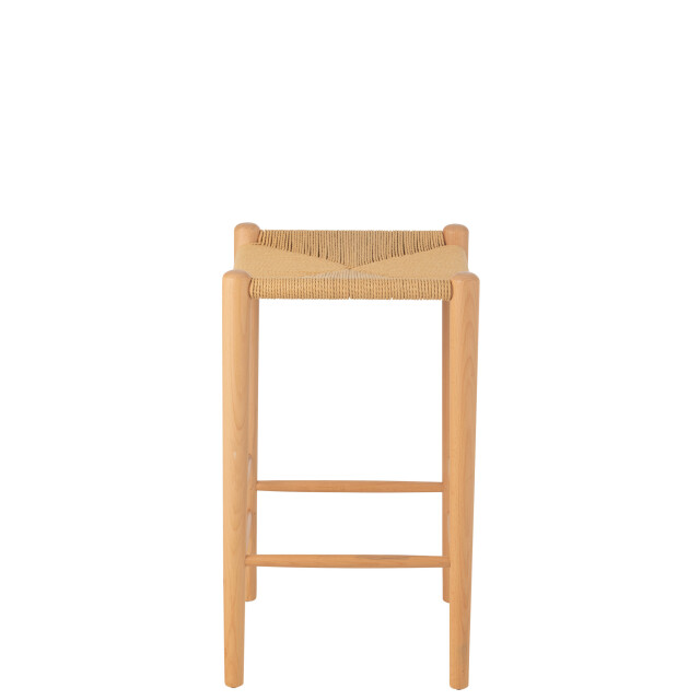 J-Line Bar chair orient beech wood/rope natural 46022 large