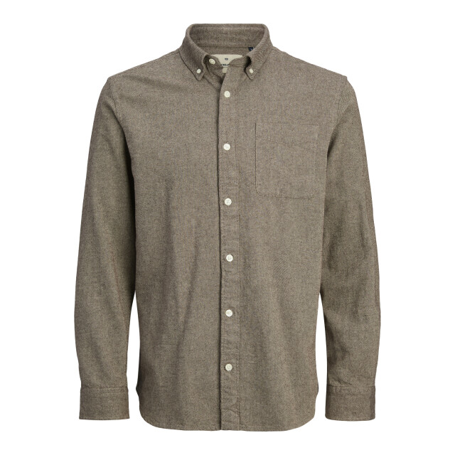 Jack & Jones Jprblubrook twill solid l/s shirt l 12282353 large