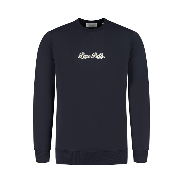 Purewhite Regular fit crewneck ls sweaters 25030307 large