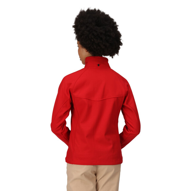 Regatta Regatta dames uproar windbestendige softshell vest UTRG1491_classicredsealgrey large