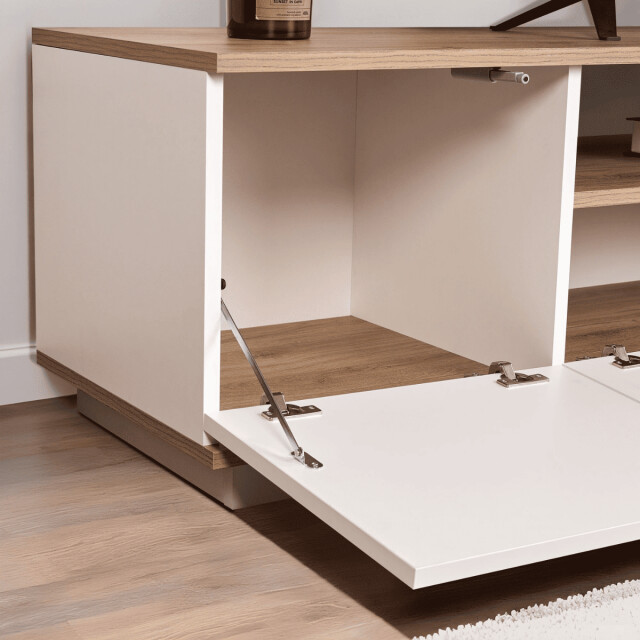 CaliCosy Tv-meubel met 3 opklapbare deuren en 1 niche l180 cm veramont 3262910 large