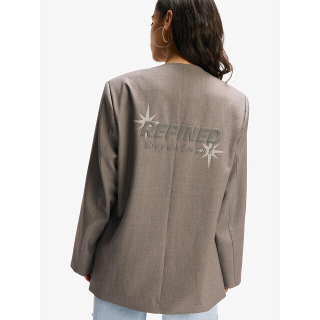 Refined Department Dames blazer mea collarless antra R2508452702-995 large