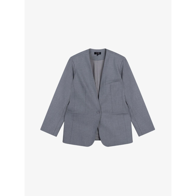 Refined Department Dames blazer mea collarless antra R2508452702-995 large