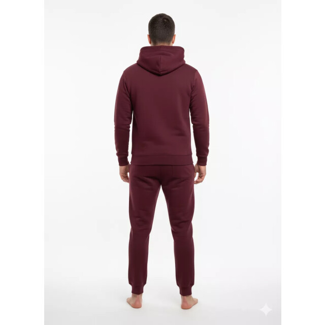 Indigo Denim Denim joggingpak heren bordeaux ID056 large