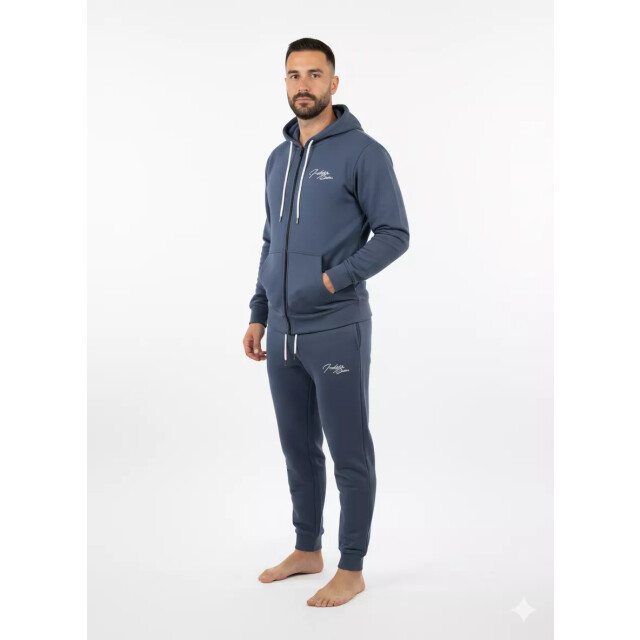 Indigo Denim Denim joggingpak heren navy airforce rits ID058-1-1 large