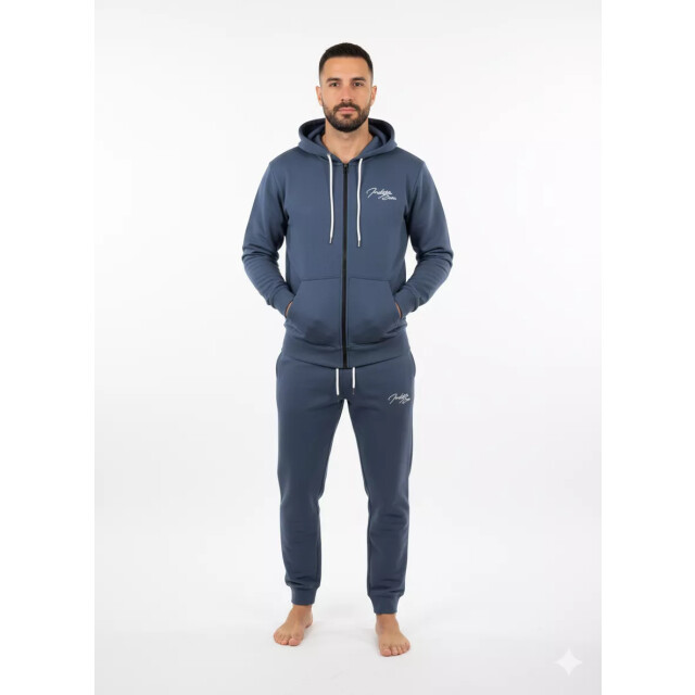 Indigo Denim Denim joggingpak heren navy airforce rits ID058-1-1 large