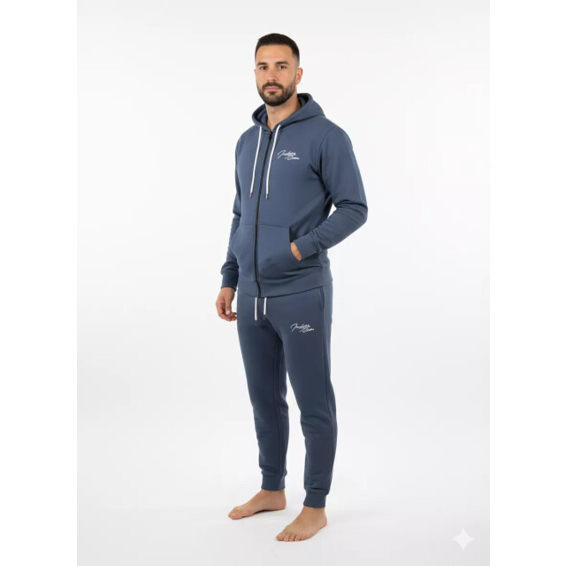 Indigo Denim Denim joggingpak heren navy airforce rits ID058-1-1 large