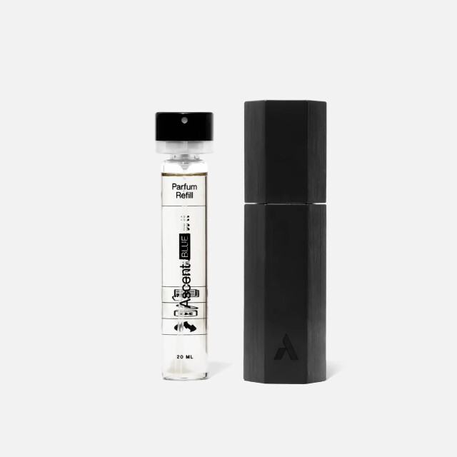 Ascent 20ml case + parfum refill blue 06871.101.0157 large