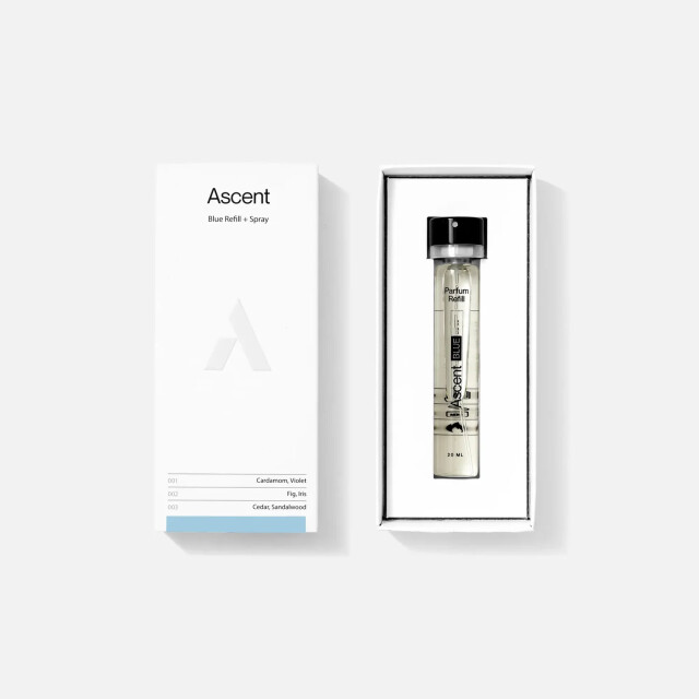 Ascent 20ml parfum refill + spray blue 06871.101.0152 large
