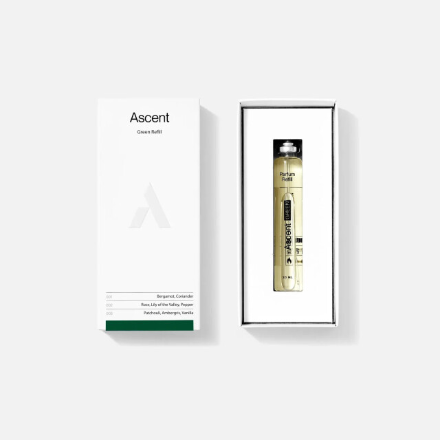 Ascent 20ml parfum refill + spray green 06871.101.0153 large