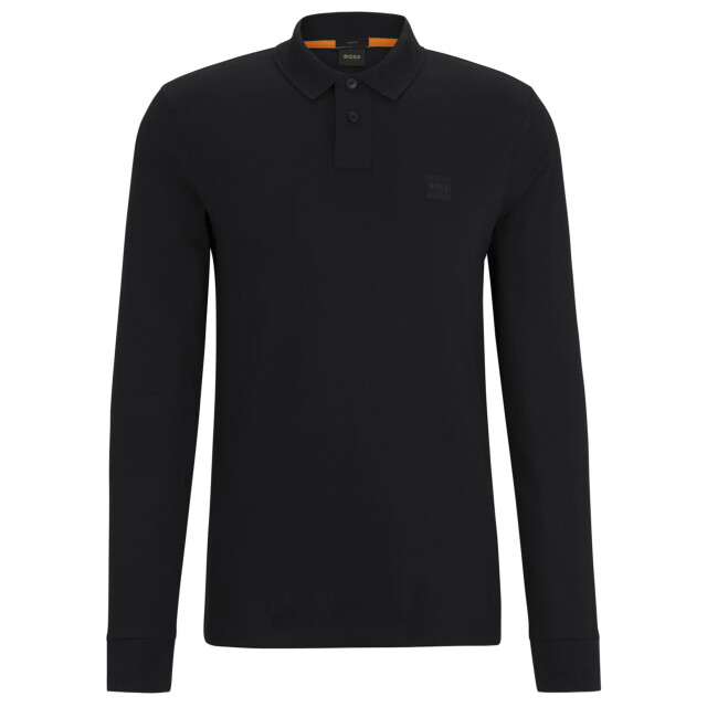Boss Orange Passerby polo met lange mouwen 092738-001-S large