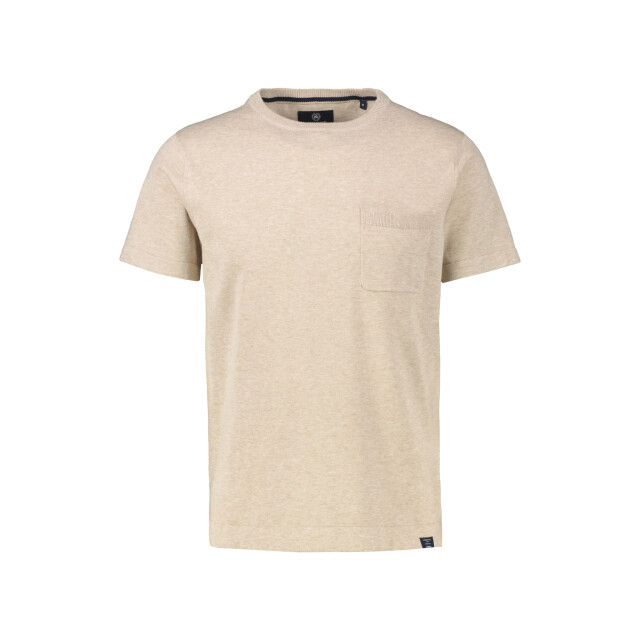 Lerros Heren t-shirt- 2575914 125 tender Lerros shirt 2575914 125TenderBeige large