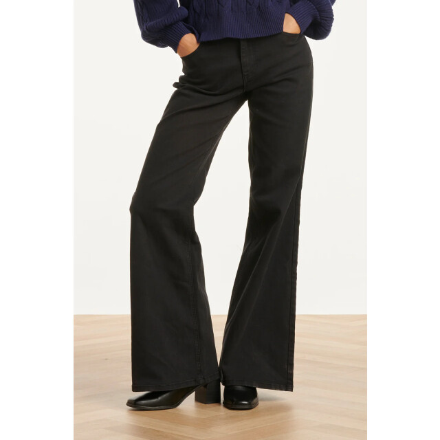 Smashed Lemon Mediumblauwe flared jeans | 25629-999-4XL large