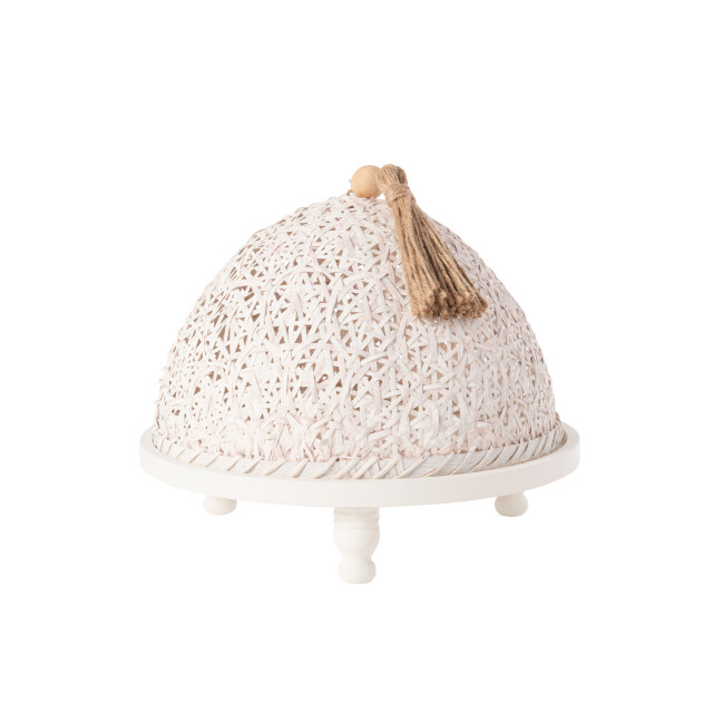 J-Line Fly hood food fir wood white 52464 large