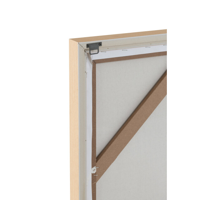 J-Line Painting lauwra canvas white 42720 large